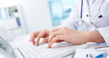 one-on-one virtual appointment with a doctor